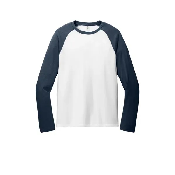 Unisex Tri-Blend Long Sleeve Color Block Raglan - Unisex Tri-Blend Long Sleeve Color Block Raglan - Image 23 of 35