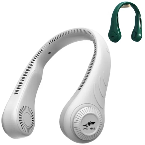 Custom Portable Bladeless Silent Hanging Neck Fan