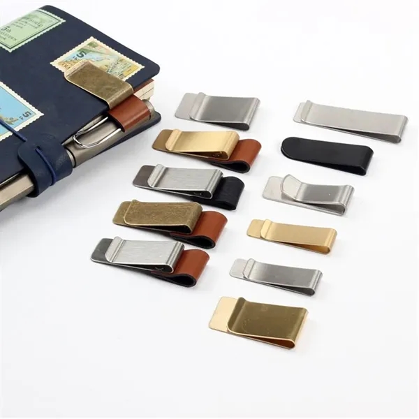 Mini Stainless Steel Credit Card Holder Money Clip - Mini Stainless Steel Credit Card Holder Money Clip - Image 2 of 2