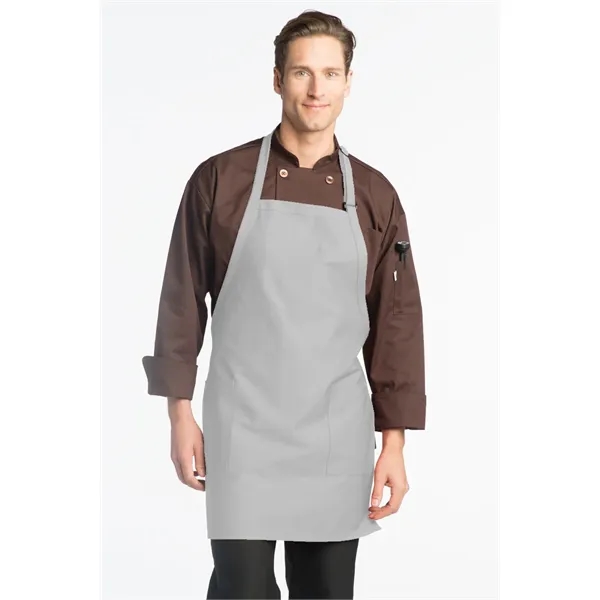 Premium Apron Fashion Colors w/ 2 Patch Pockets - Premium Apron Fashion Colors w/ 2 Patch Pockets - Image 4 of 5