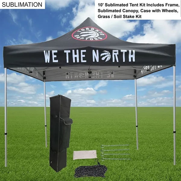 10' Premium Sublimated Tent Kit - 10' Premium Sublimated Tent Kit - Image 0 of 29