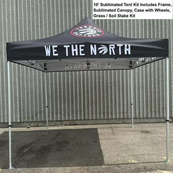 10' Premium Sublimated Tent Kit - 10' Premium Sublimated Tent Kit - Image 24 of 29