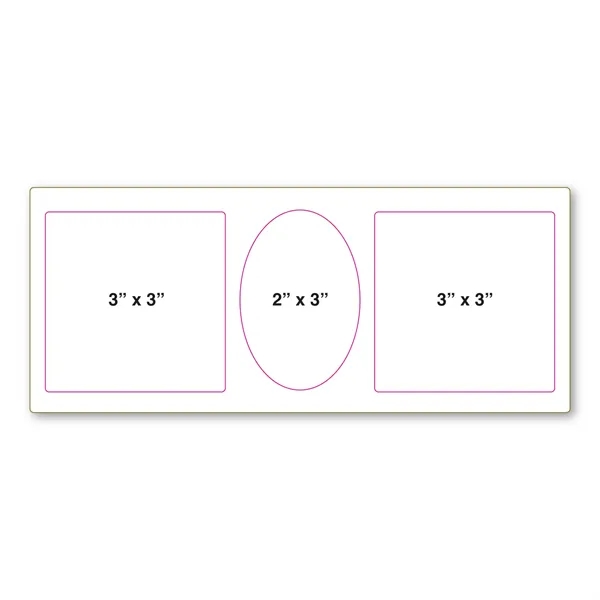 Repositionable Decal Sticker Sheet 3.75" x 9" - 4 Mil - Repositionable Decal Sticker Sheet 3.75" x 9" - 4 Mil - Image 3 of 5