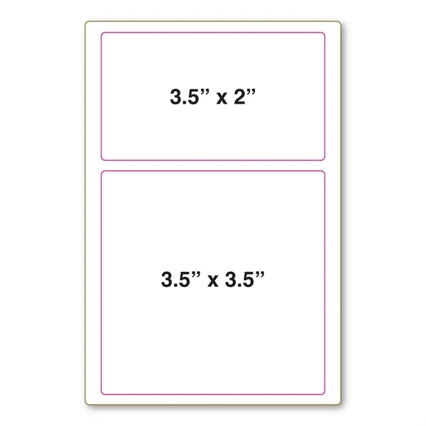 Adhesive Decal Sticker Sheet 4" x 6" - 3.4 Mil - Adhesive Decal Sticker Sheet 4" x 6" - 3.4 Mil - Image 2 of 3