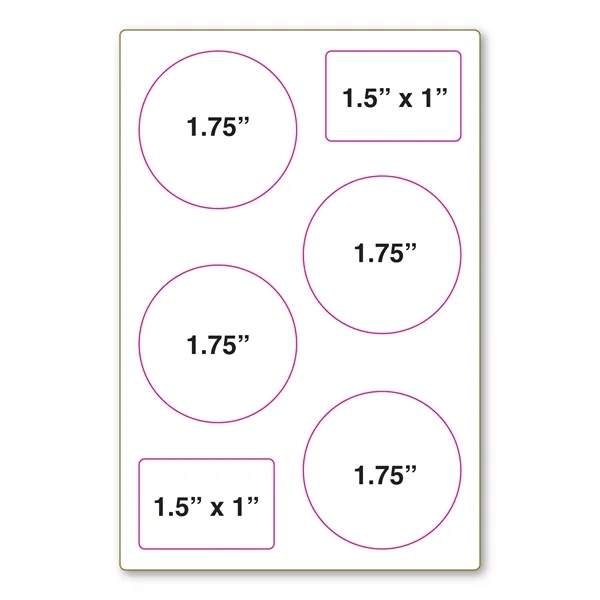 Adhesive Decal Sticker Sheet 4" x 6" - 3.4 Mil - Adhesive Decal Sticker Sheet 4" x 6" - 3.4 Mil - Image 3 of 3