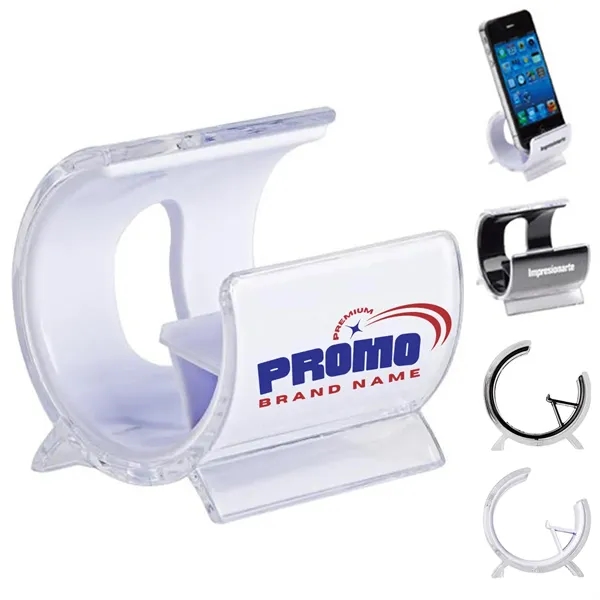 Innovation Double Layer Clam Cell Phone Tablet Holder Stands - Innovation Double Layer Clam Cell Phone Tablet Holder Stands - Image 0 of 3