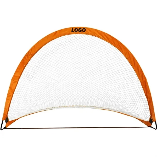 Foldable Pop-up Curved Football Net - Foldable Pop-up Curved Football Net - Image 0 of 3