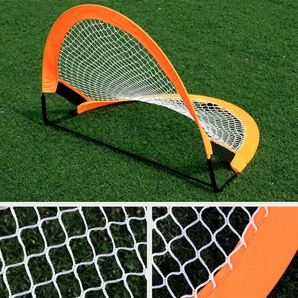 Foldable Pop-up Curved Football Net - Foldable Pop-up Curved Football Net - Image 2 of 3