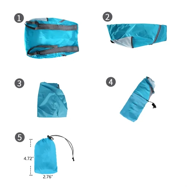 50 MOQ Light Weight Hiking Foldable Sports Backpack - 50 MOQ Light Weight Hiking Foldable Sports Backpack - Image 2 of 2