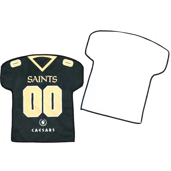 Jersey shape Microfiber Towel With Logo - Jersey shape Microfiber Towel With Logo - Image 0 of 4