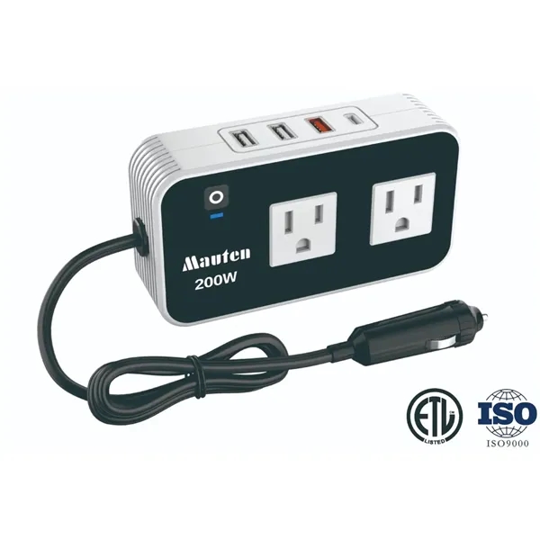 200W Car Power Inverter - 200W Car Power Inverter - Image 0 of 1