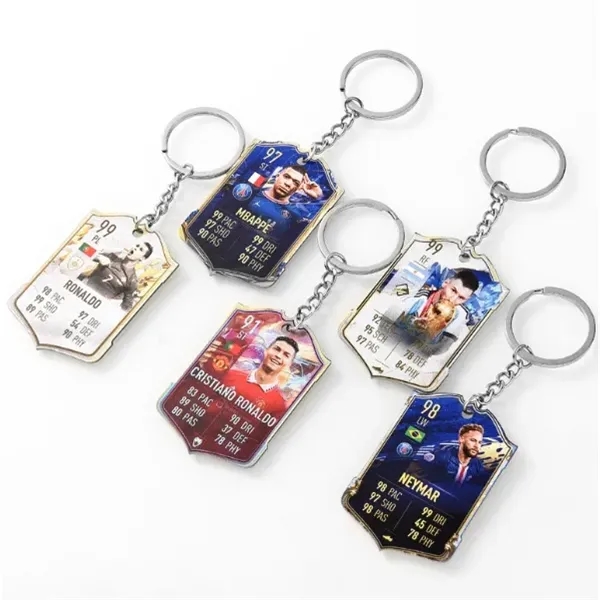 Fully Custom Sports Memorial Jersey Keychain - Fully Custom Sports Memorial Jersey Keychain - Image 2 of 2