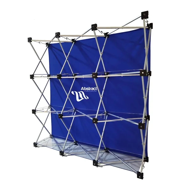 NEW Table Top Grid Banner w/Shelves 49"x49" - NEW Table Top Grid Banner w/Shelves 49"x49" - Image 1 of 1