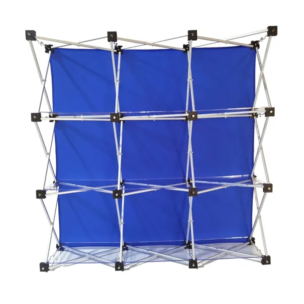 NEW Table Top Grid Banner w/Shelves 49"x49" - NEW Table Top Grid Banner w/Shelves 49"x49" - Image 0 of 1