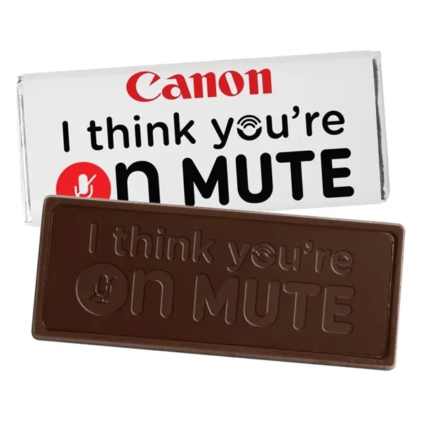1 3/4 oz. Custom Chocolate Wrapper Bar