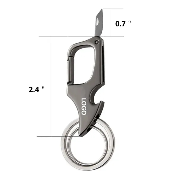 Multi-function  Key Chain With  Knife - Multi-function  Key Chain With  Knife - Image 1 of 1