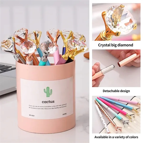 Diamond Ballpoint Pens Office Decor Gifts for Women - Diamond Ballpoint Pens Office Decor Gifts for Women - Image 3 of 3