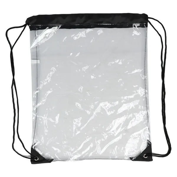 Custom Soft TPU Clear Festival Drawstring Pack