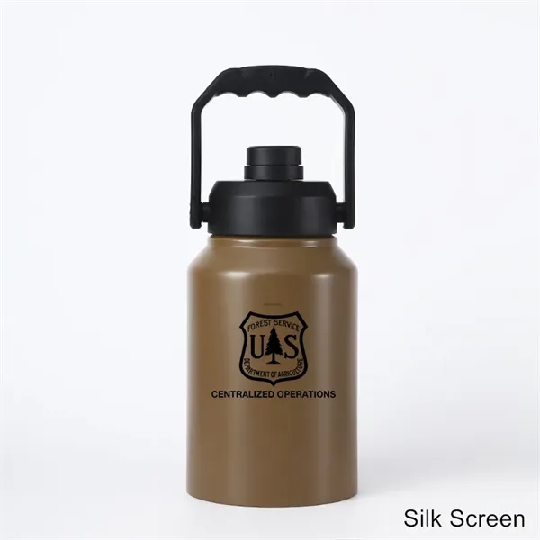 2L Double Wall Vacuum Insulated Bottles with Carry Handle - 2L Double Wall Vacuum Insulated Bottles with Carry Handle - Image 3 of 18