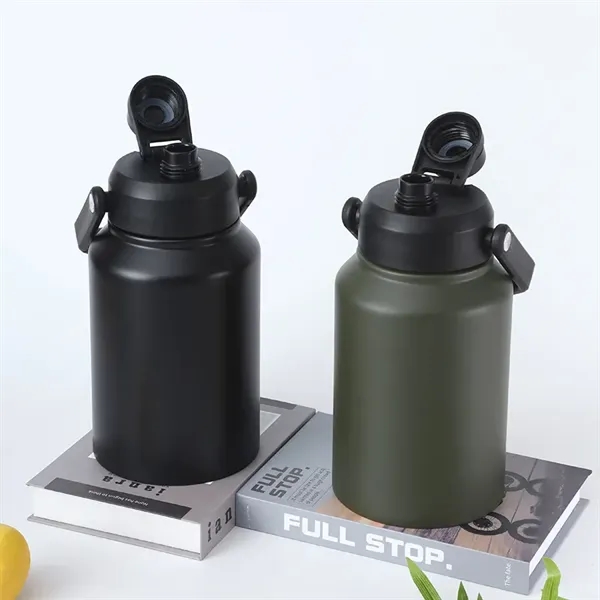 2L Double Wall Vacuum Insulated Bottles with Carry Handle - 2L Double Wall Vacuum Insulated Bottles with Carry Handle - Image 10 of 18