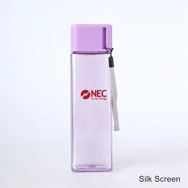 17 oz Portable Square BPA-Free Reusable Water Bottle - 17 oz Portable Square BPA-Free Reusable Water Bottle - Image 6 of 17