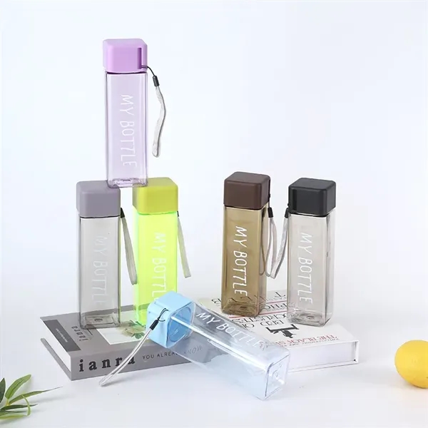 17 oz Portable Square BPA-Free Reusable Water Bottle - 17 oz Portable Square BPA-Free Reusable Water Bottle - Image 13 of 17