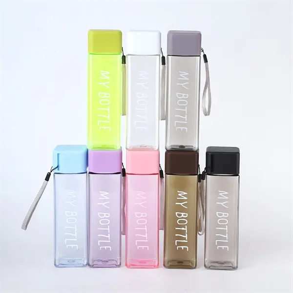 17 oz Portable Square BPA-Free Reusable Water Bottle - 17 oz Portable Square BPA-Free Reusable Water Bottle - Image 17 of 17