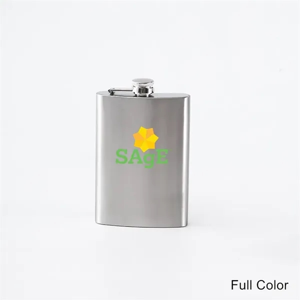 8 and 12 oz Stainless Steel Hip Flask Alcohol Bottle - 8 and 12 oz Stainless Steel Hip Flask Alcohol Bottle - Image 4 of 22