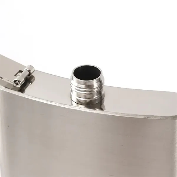 8 and 12 oz Stainless Steel Hip Flask Alcohol Bottle - 8 and 12 oz Stainless Steel Hip Flask Alcohol Bottle - Image 20 of 22