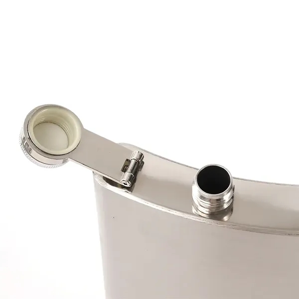 8 and 12 oz Stainless Steel Hip Flask Alcohol Bottle - 8 and 12 oz Stainless Steel Hip Flask Alcohol Bottle - Image 22 of 22