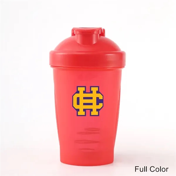 13.5 oz Shaker Bottle with Stainless Steel Whisk Ball - 13.5 oz Shaker Bottle with Stainless Steel Whisk Ball - Image 3 of 21