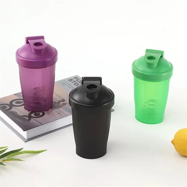 13.5 oz Shaker Bottle with Stainless Steel Whisk Ball - 13.5 oz Shaker Bottle with Stainless Steel Whisk Ball - Image 10 of 21