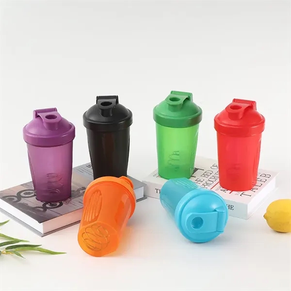 13.5 oz Shaker Bottle with Stainless Steel Whisk Ball - 13.5 oz Shaker Bottle with Stainless Steel Whisk Ball - Image 15 of 21