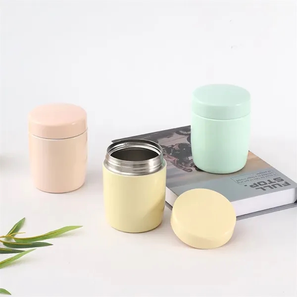 9 oz Stainless Steel Vacuum Food Jar Soup Containers - 9 oz Stainless Steel Vacuum Food Jar Soup Containers - Image 9 of 14