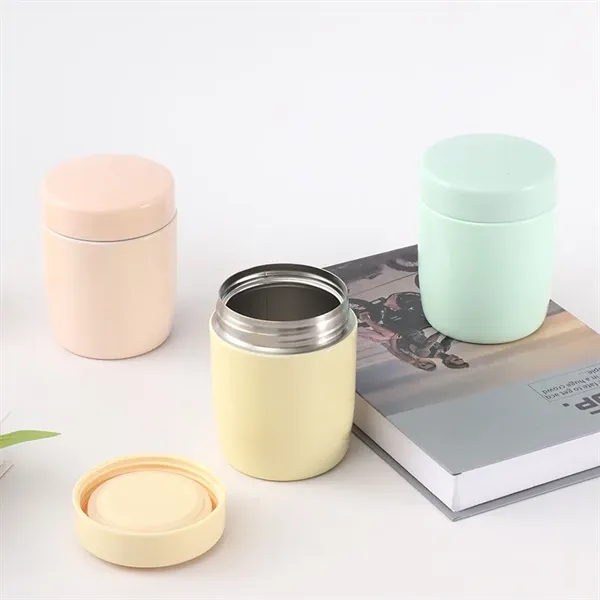 9 oz Stainless Steel Vacuum Food Jar Soup Containers - 9 oz Stainless Steel Vacuum Food Jar Soup Containers - Image 10 of 14