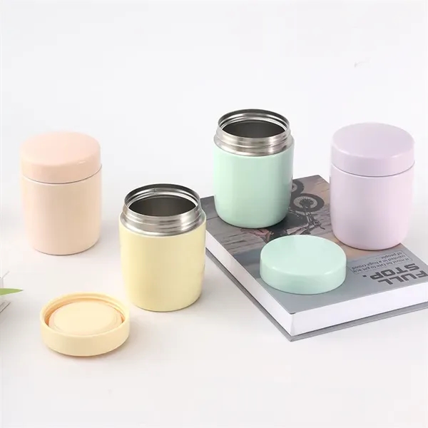 9 oz Stainless Steel Vacuum Food Jar Soup Containers - 9 oz Stainless Steel Vacuum Food Jar Soup Containers - Image 11 of 14