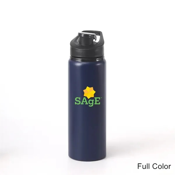 20/25 oz Reusable Aluminum Sport Bottle with Snap Cap - 20/25 oz Reusable Aluminum Sport Bottle with Snap Cap - Image 3 of 19