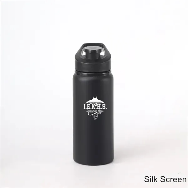20/25 oz Reusable Aluminum Sport Bottle with Snap Cap - 20/25 oz Reusable Aluminum Sport Bottle with Snap Cap - Image 5 of 19