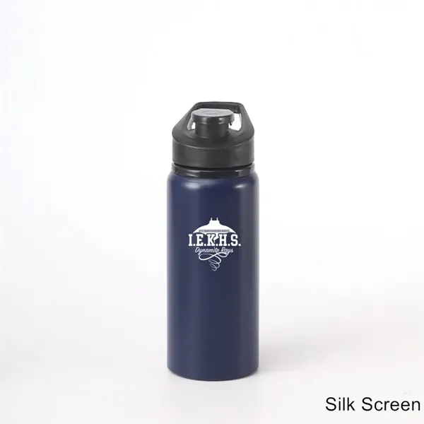 20/25 oz Reusable Aluminum Sport Bottle with Snap Cap - 20/25 oz Reusable Aluminum Sport Bottle with Snap Cap - Image 6 of 19