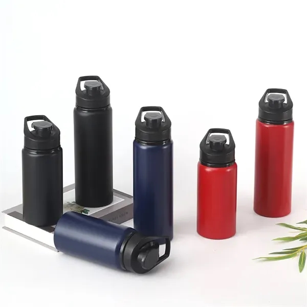 20/25 oz Reusable Aluminum Sport Bottle with Snap Cap - 20/25 oz Reusable Aluminum Sport Bottle with Snap Cap - Image 12 of 19
