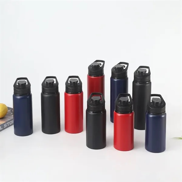 20/25 oz Reusable Aluminum Sport Bottle with Snap Cap - 20/25 oz Reusable Aluminum Sport Bottle with Snap Cap - Image 13 of 19
