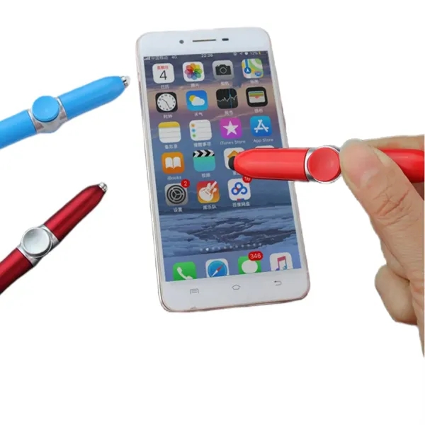 Fidget Spinner Pen With LED Light - Fidget Spinner Pen With LED Light - Image 2 of 3