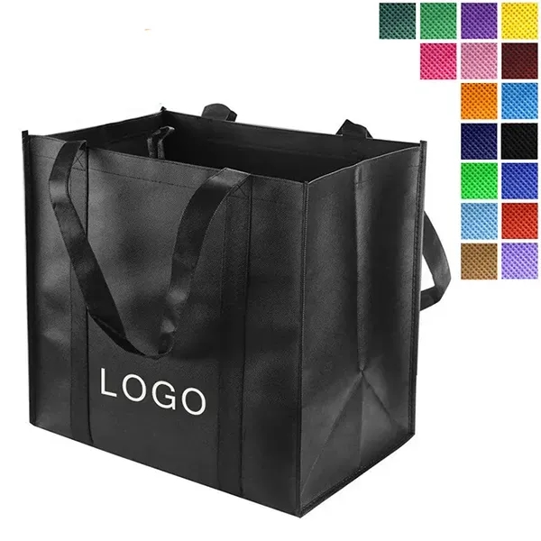 Heavy-Duty Jumbo Non-Woven tote bag-14x15x10 - Heavy-Duty Jumbo Non-Woven tote bag-14x15x10 - Image 0 of 0