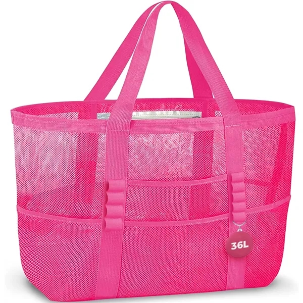 Mesh Beach Bag - Mesh Beach Bag - Image 1 of 11