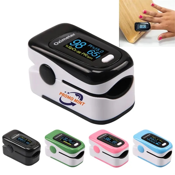 Fingertip Pulse Oximeter Blood Oxygen Monitor OLED Display - Fingertip Pulse Oximeter Blood Oxygen Monitor OLED Display - Image 0 of 4