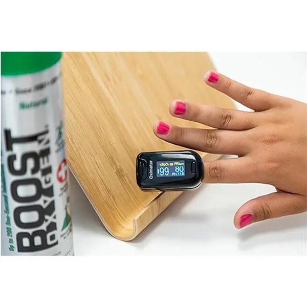 Fingertip Pulse Oximeter Blood Oxygen Monitor OLED Display - Fingertip Pulse Oximeter Blood Oxygen Monitor OLED Display - Image 3 of 4