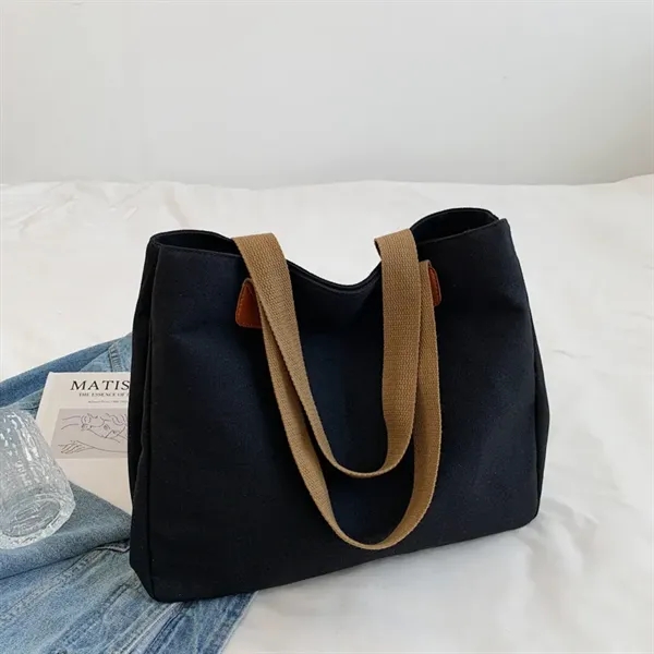 Cotton Canvas Tote Bags - Cotton Canvas Tote Bags - Image 1 of 3