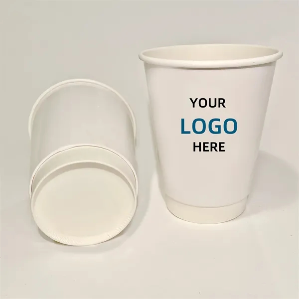 Premium 16 oz Insulated Paper Coffee Cup - Premium 16 oz Insulated Paper Coffee Cup - Image 0 of 1