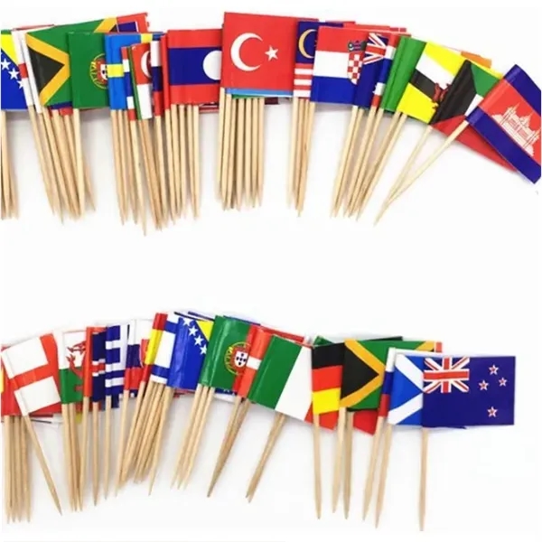 Fully Custom Toothpick Flag for Cakes - Fully Custom Toothpick Flag for Cakes - Image 1 of 5
