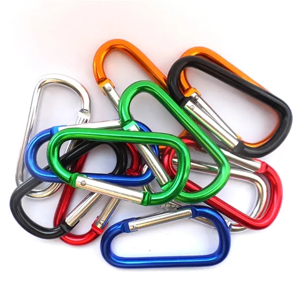 D Character Aluminum Alloy Mountaineering Buckle - D Character Aluminum Alloy Mountaineering Buckle - Image 1 of 1